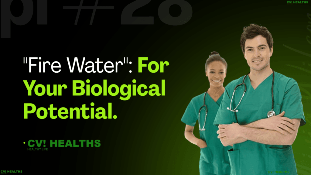 One Glass of This Fire Water Will Transform Your Biological Potential