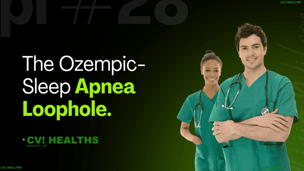 The Ozempic-Sleep Apnea Loophole How to Get Insurance to Pay for Your Weight Loss Drug